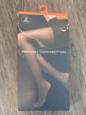 ✨️French Connection Womens Sheer Tights - 2 Pack